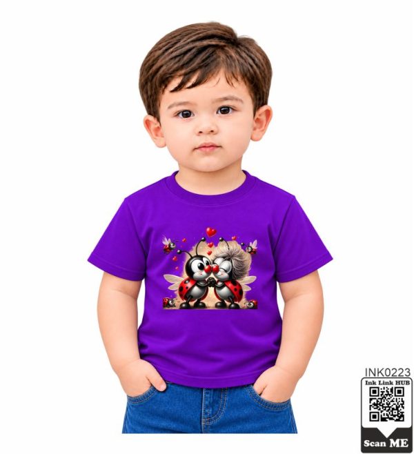 Sweet Ladybugs Kids T-Shirt