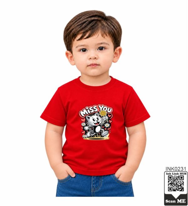 Miss You Cat Kids T-Shirt