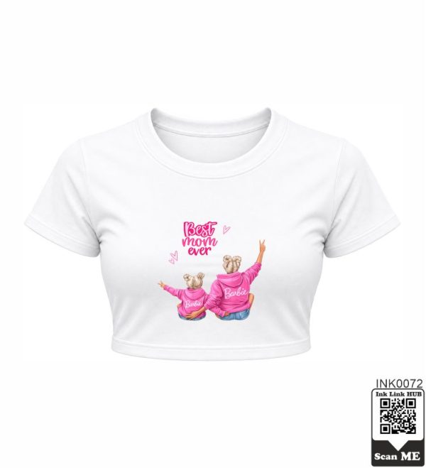 Best Mom Ever Crop Top