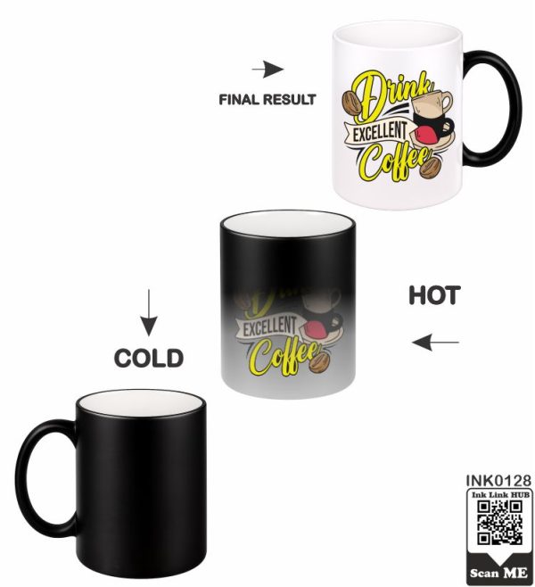 Drink Excellent Coffee Magic Mug