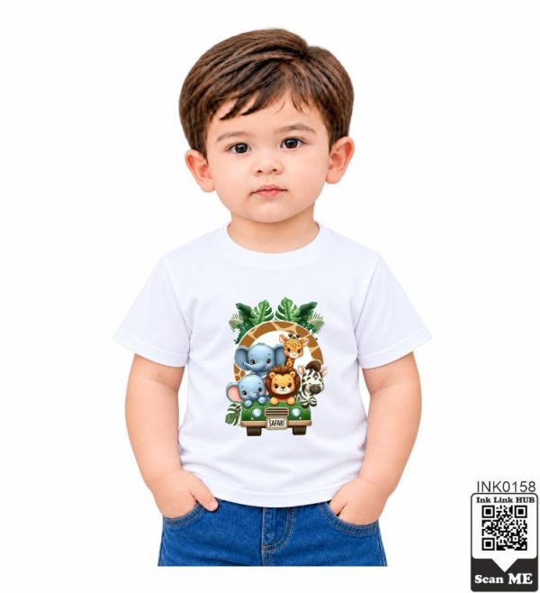 Kids Safari Animals T-Shirt
