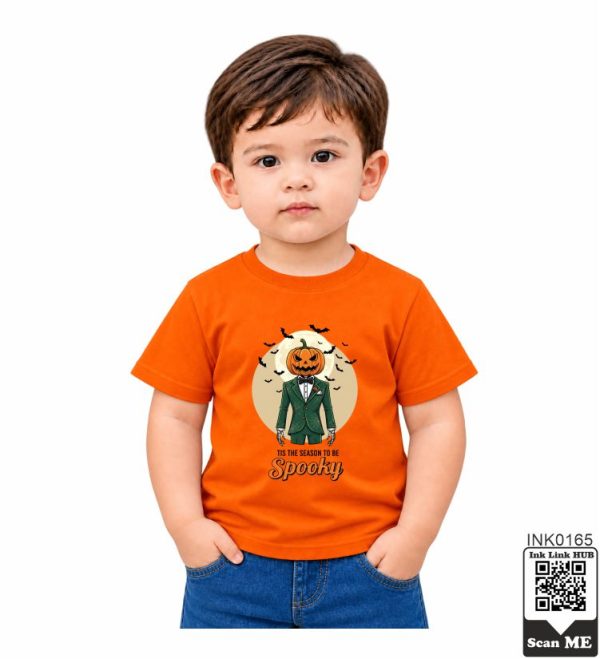 Spooky Pumpkin Kids T-Shirt