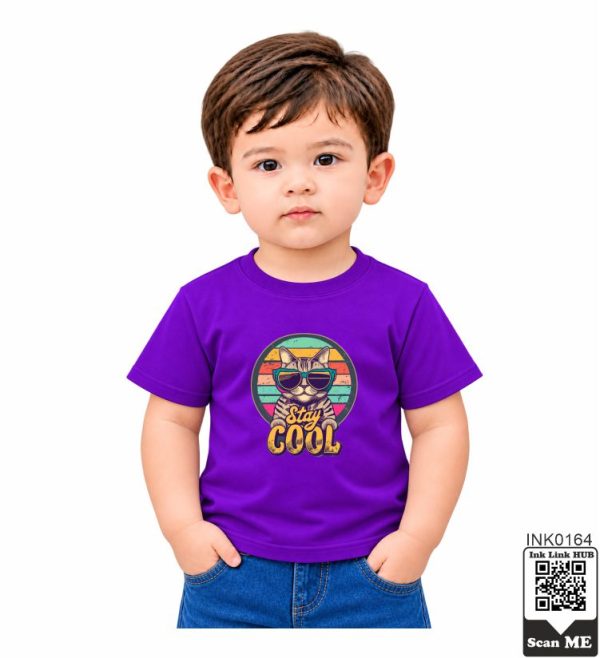 Stay Cool Cat Kids T-Shirt