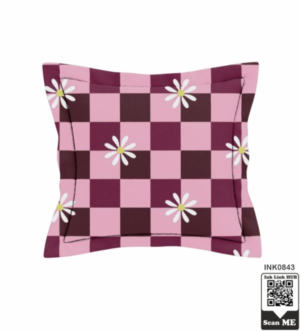 Checkerboard Accent Cushion