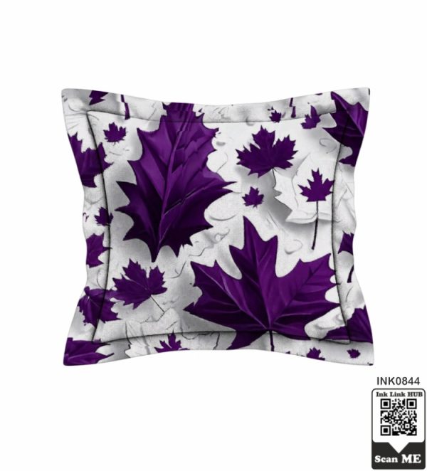 Botanical Leaf Cushion
