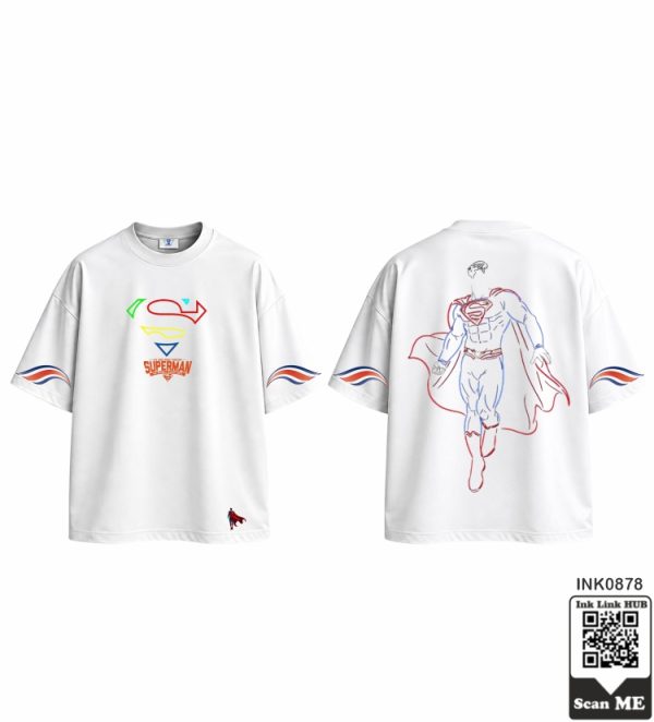 Superman Outline Graphic Tee