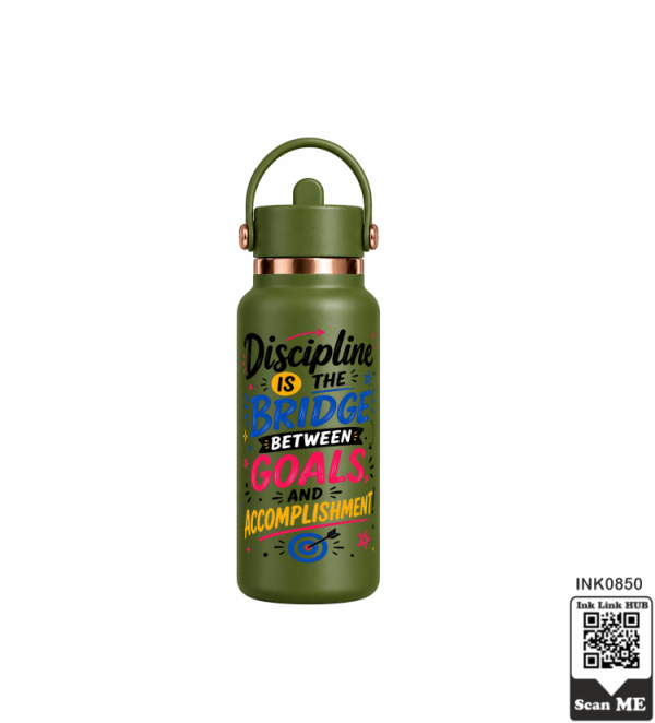Discipline Goals Motivation Bottle