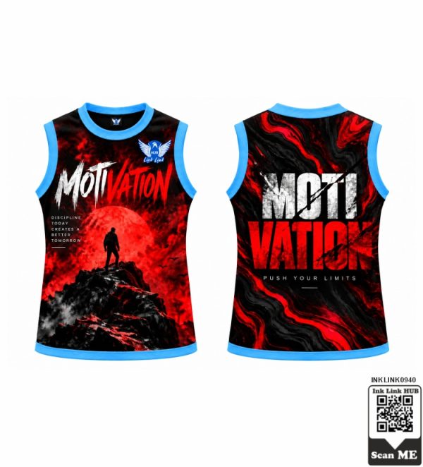 Motivation Red Tank Top