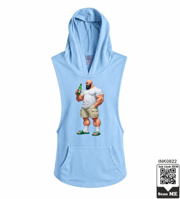 Muscle Guy Hooded Tank