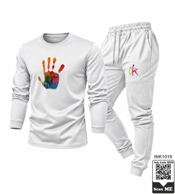 Paint Splash Hand Tracksuit