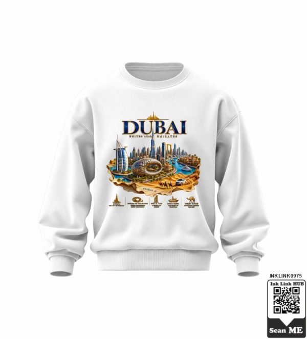 Dubai Skyline Sweat Shirt
