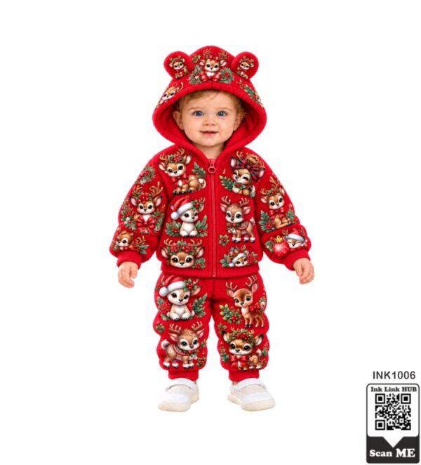 Christmas Deer Baby Tracksuit